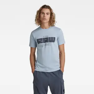 Grafisch slank T-shirt G-Star RAW image-1