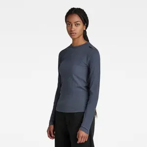 Eng anliegendes geripptes T-Shirt, Damen G-Star 2.0 image-2