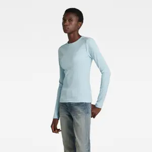 Eng anliegendes geripptes T-Shirt, Damen G-Star 2.0 image-3