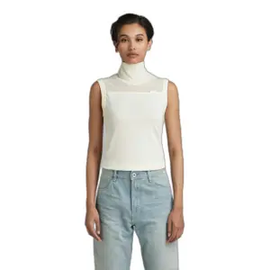 T-shirt femme G-Star Mix funnel tank top image-1