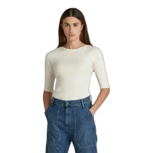 T-shirt basique slim manches 1/2 femme G-Star image-0