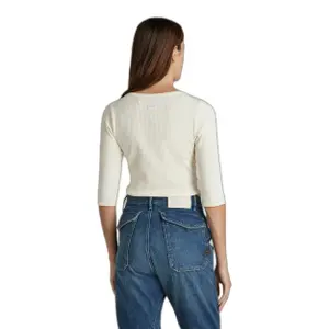 T-shirt basique slim manches 1/2 femme G-Star image-1