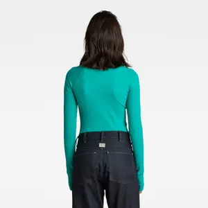 Eng anliegender gerippter Pullover, Damen G-Star image-3