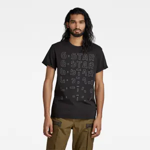 T-Shirt mit grafischem Farbverlauf G-Star Embro Lash image-1