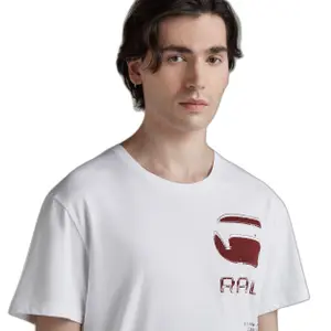 T-Shirt G-Star G Raw Typography image-4
