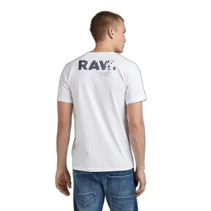 T-shirt G-Star Faded Raw Back Gr image-2