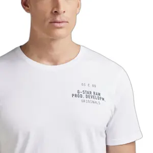 T-shirt G-Star Faded Raw Back Gr image-4