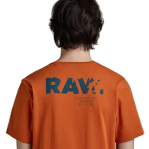 T-Shirt G-Star Faded Raw Back Gr image-4