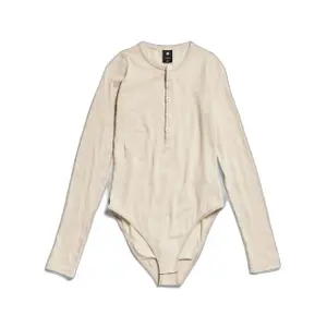 T-shirt manches longues slim femme G-Star Henley image-0