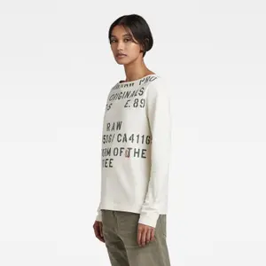 T-Shirt Frau G-Star Stencil Graphic image-2