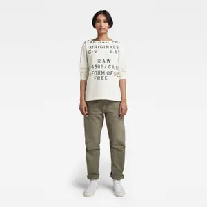 T-Shirt Frau G-Star Stencil Graphic image-3