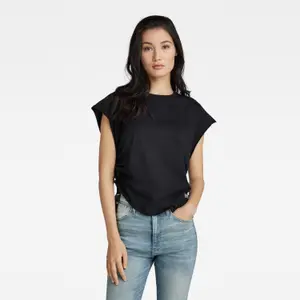 Dames-T-shirt met knopen G-Star GS RAW image-1