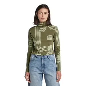 T-shirt slim femme G-Star Mock Raw Ao image-1