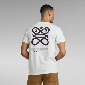 T-shirt de manga comprida G-Star Puff print Back image-2