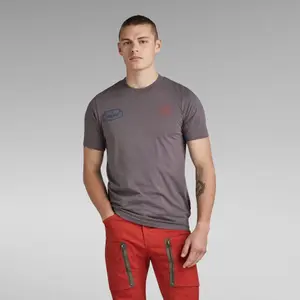 Camiseta slim fit de manga larga G-Star Multi image-1
