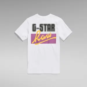 Camiseta slim fit de manga larga G-Star Back image-1