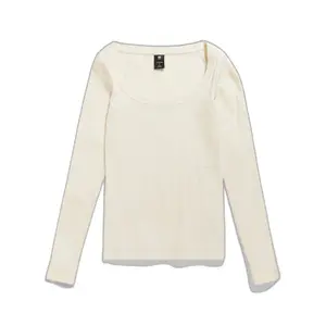 Camiseta slim fit de manga larga para mujer G-Star Scoop image-0