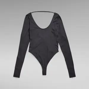 Body entallado de manga larga para mujer G-Star Deep Scoop image-0