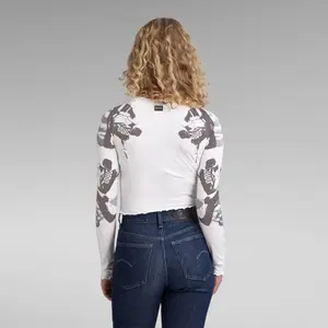 Camiseta de manga larga para mujer G-Star image-2