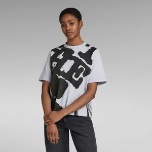 Camiseta de mujer G-Star Lookbook Print Boxy image-1