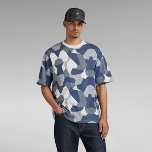 Camiseta de manga larga G-Star Symmetric ao boxy image-1