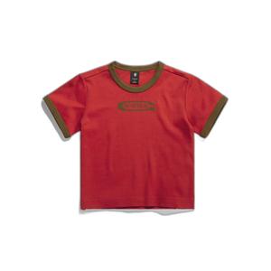 T-shirt de mulher G-Star Ringer Baby Brother Logo image-0