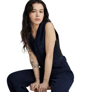 Anzugweste aus Jeansstoff, Frau G-Star Denim image-4