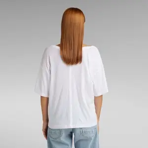 T-shirt de mulher G-Star Back Seam Loose RT image-1