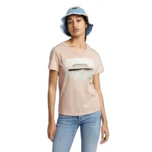 T-shirt de mulher G-Star Abstract Water image-0