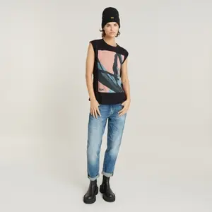T-shirt elástico feminino G-Star image-1