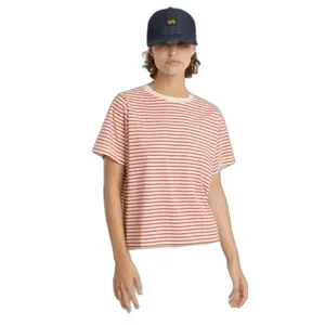 T-shirt boxy às riscas para mulher G-Star image-0