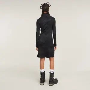 Vestidos curtos mulher G-Star Coated Rib image-1