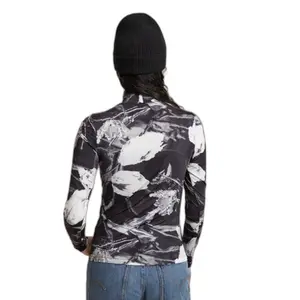 Undertröja för kvinnor G-Star Printed Mock image-1