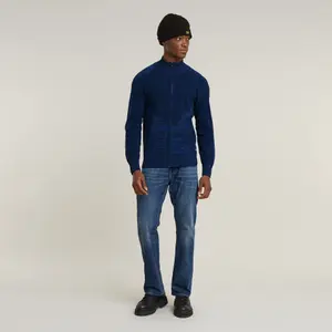 Trui met rits G-Star 3D biker image-2