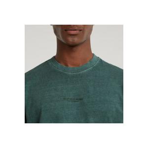 Vierkant T-shirt overgeverfd in het midden van de borst G-Star image-3