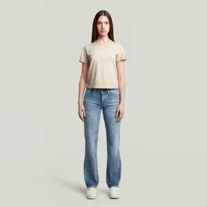 T-shirt de mulher G-Star Overdyed Micro Boxy R image-1