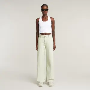 T-shirt slim cropped mulher G-Star Back Snap image-1
