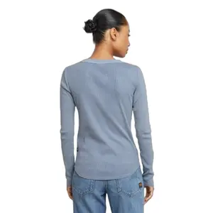 T-shirt de mulher G-Star Overdyed Slim image-2