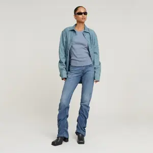 T-shirt de mulher G-Star Overdyed Slim image-1