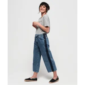 Women's wide legged jeans Superdry Phoebe image-3