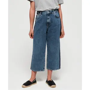 Women's wide legged jeans Superdry Phoebe image-0