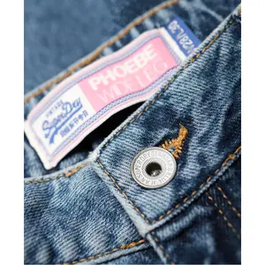 Women's wide legged jeans Superdry Phoebe image-4