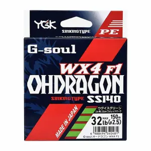 Tresse 4 brins YGK G-Soul Oh Dragon 150m image-0