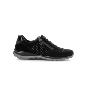 Buty sportowe damskie Gabor Rollingsoft Samtchevreau/Lack image-2