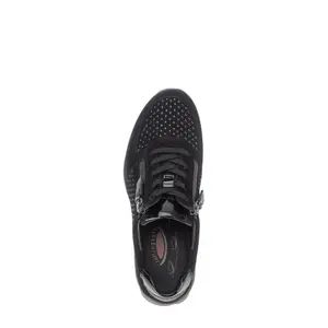 Buty sportowe damskie Gabor Rollingsoft Samtchevreau/Lack image-5