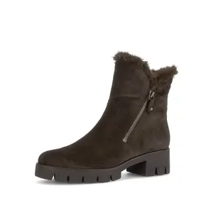 Bottines de duplo zíper senhora Gabor Dreamvelour image-1
