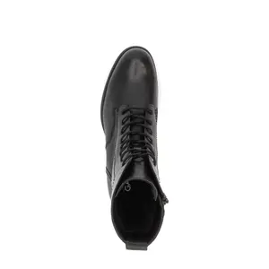 Bottines na obcasie zasznurowane damskie Gabor Foulardcalf image-5