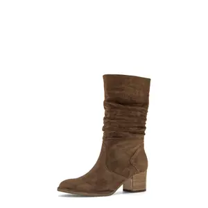 Leren enkellaarsjes voor dames Gabor Dreamvelour image-1