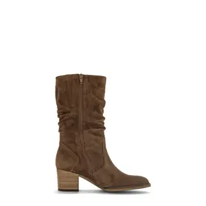 Leren enkellaarsjes voor dames Gabor Dreamvelour image-2