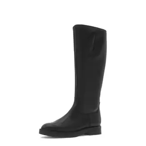 Botes de cavalo com pequeno salto plano mulher Gabor Foulardcalf image-1